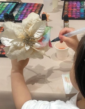 ロスコスメ体験アートワーク