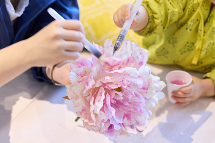 ロスコスメ体験アートワーク