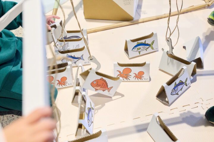 遊べるダンボールアート